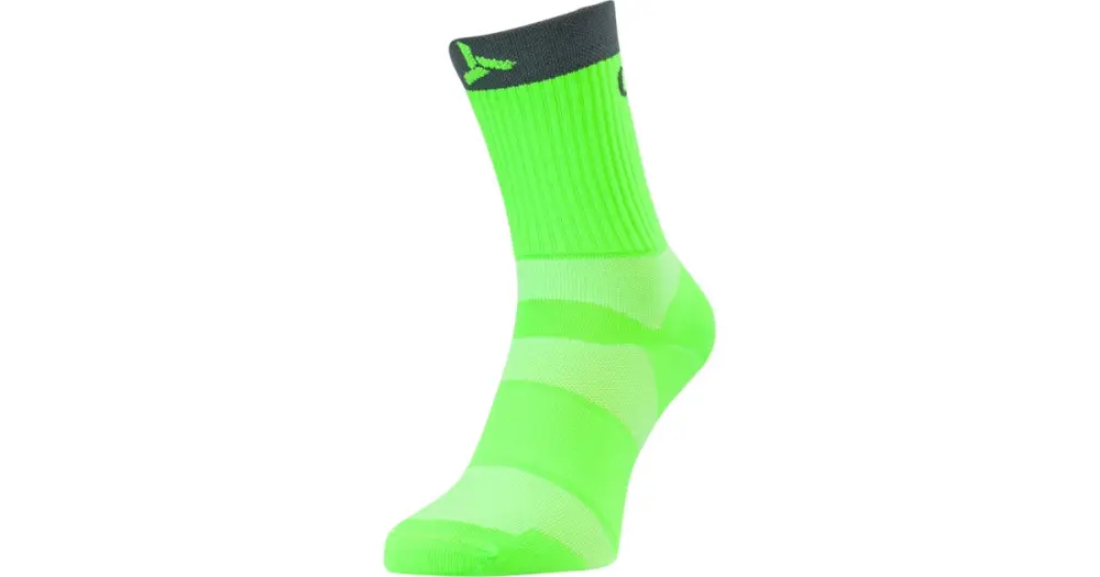 Zlevněný SILVINI - ponožky cyklistické ORATO green-charcoal 36-38