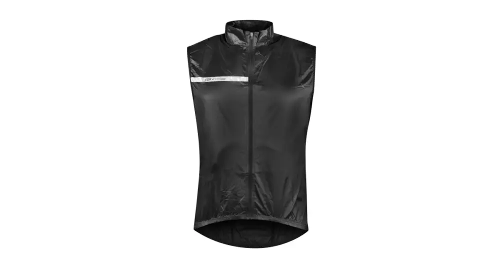 Cenově Výhodný FORCE - vesta WINDPRO neprofuk, černá M