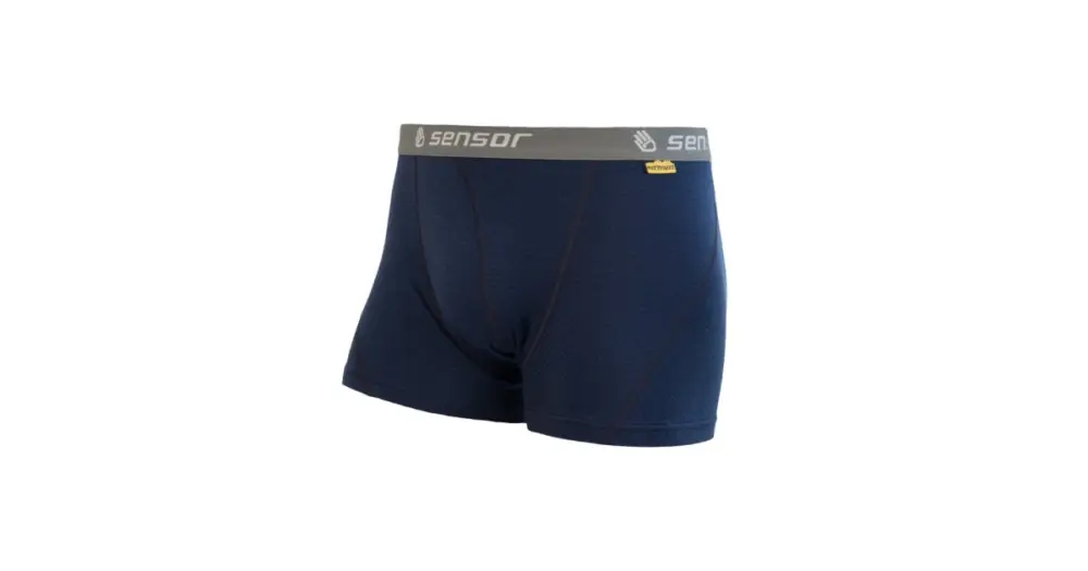 SENSOR - trenky MERINO DF tmavě modrá S Must-Have