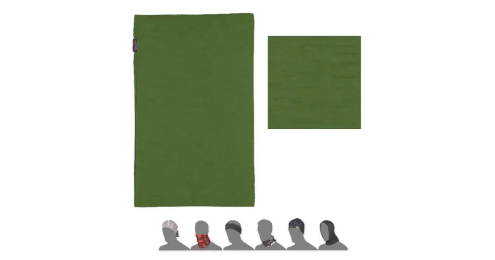 Omezená Nabídka SENSOR TUBE MERINO WOOL šátek multifunkční safari