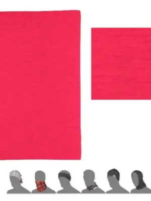 SENSOR TUBE MERINO WOOL šátek multifunkční magenta Horká Nabídka