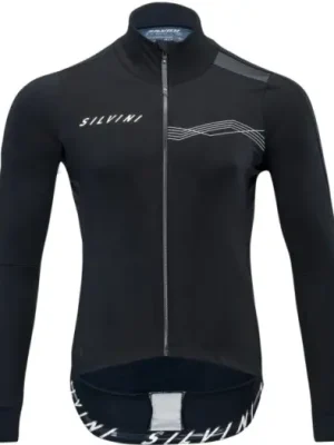 Vysoce Kvalitní SILVINI - zateplená bunda GHISALLO black-white