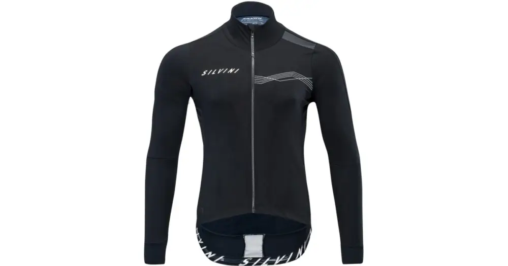 Vysoce Kvalitní SILVINI - zateplená bunda GHISALLO black-white