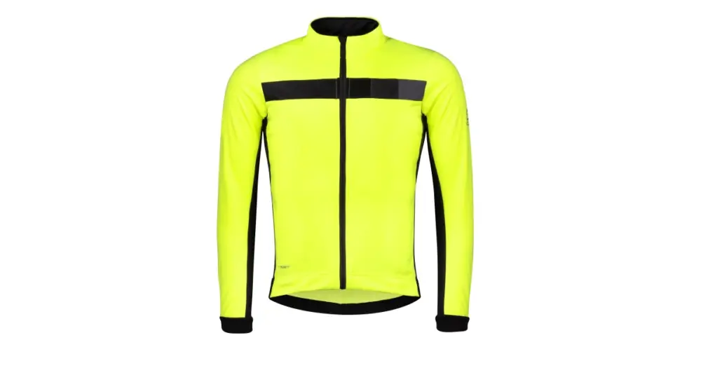 FORCE - bunda FROST softshell, fluo-černá M Doprava Zdarma