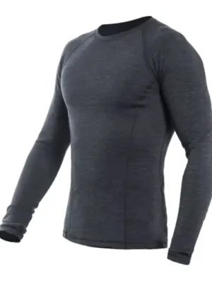 SENSOR - triko MERINO BOLD šedá XXL Nízká Cena