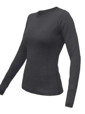 SENSOR - triko MERINO BOLD šedá Cenově Výhodný