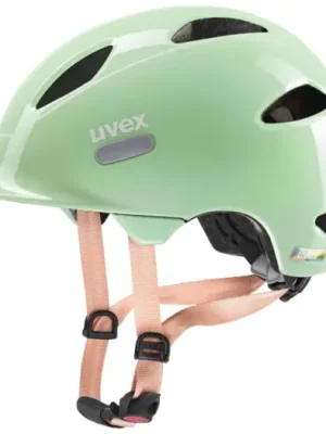 UVEX - dětská helma Oyo Mint Peach zelená 46-50 cm Doprava Zdarma