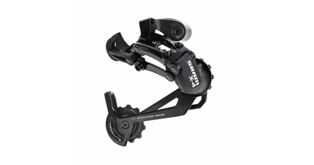 SRAM - přehazovačka X-4 - 7/8 rychlostí, dlouhé vodítko Nejprodávanější