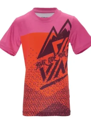 Zlevněný SILVINI - dětský dres Denni orange-fuchsia 158-164