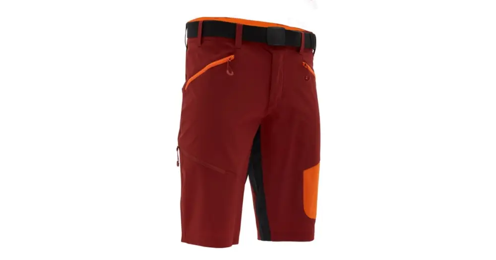 SILVINI - kraťasy Rango Pro merlot-orange XXL Nejprodávanější