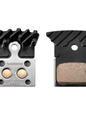 SHIMANO - brzdové destičky L04C, kovové s chladičem Výprodej