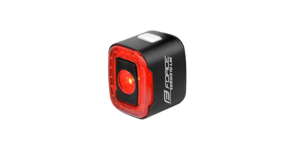 Tovární Cena FORCE - zadní blikačka FLEA 70 LM, 1 LED, USB