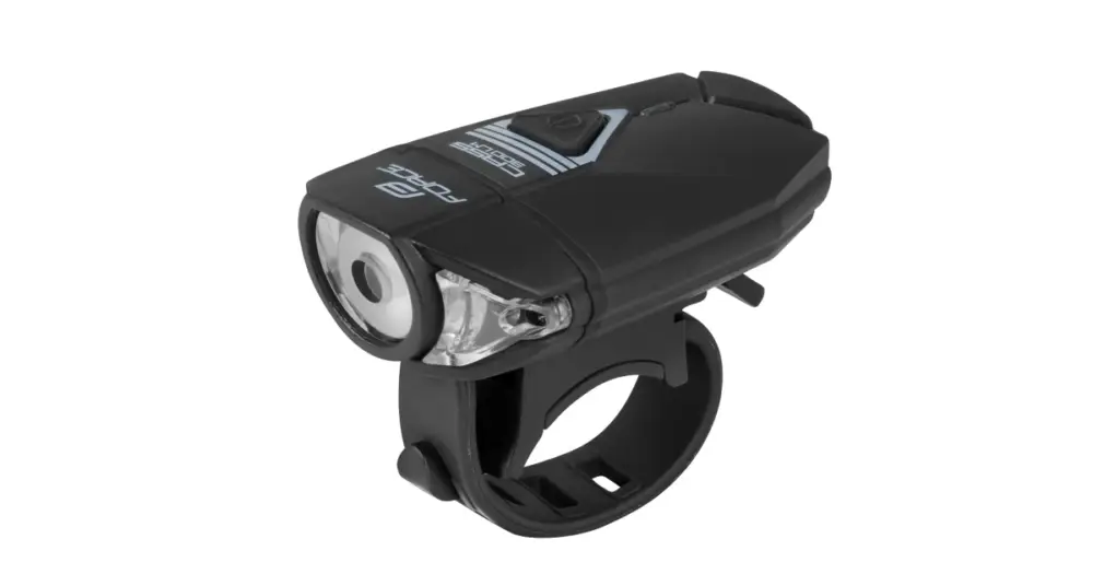 FORCE - přední světlo CASS 300LM, USB, černé Sleva