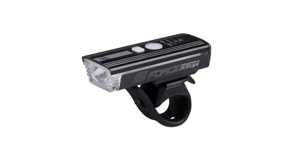 Časově Omezené FORCE - přední světlo ALERT 350LM USB, černé