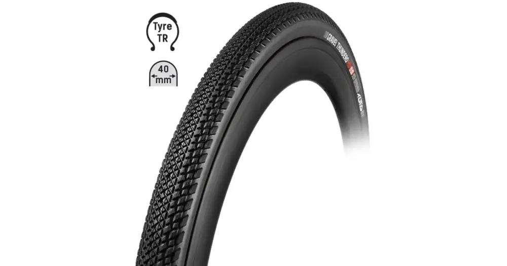 TUFO - plášť Gravel THUNDERO HD 700x40C, bezduš. črn Bezpečná Platba