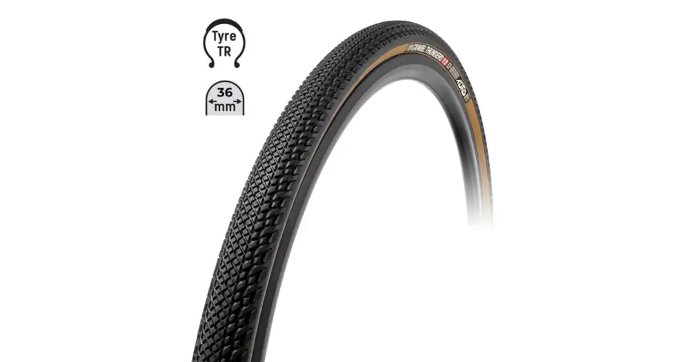 Hit Sezóny TUFO - plášť Thundero, 36Cx700 mm, bezdušový, černá / béžová