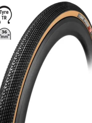 Časově Omezené TUFO - plášť Gravel SPEEDERO HD 700x36C bezdušový černý/béžový