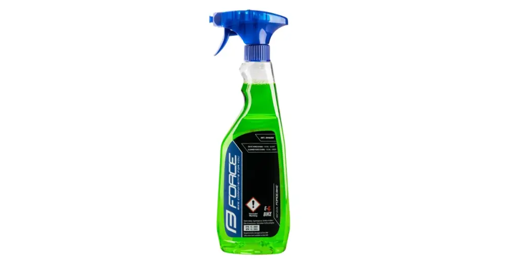 FORCE - čistič E-BIKE rozprašovač 750 ml - zelený Oblíbený