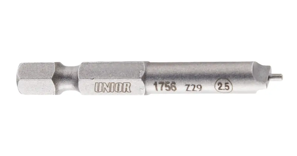 UNIOR - bit 2,5 mm na niple pro vyplétání Rychlé Dodání
