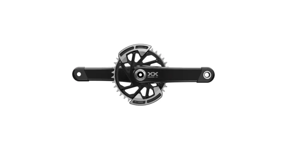 Novinka SRAM - kliky XX Eagle T-Type DUB MTB Wide 175mm, 32 zubů, černé, s chrániči
