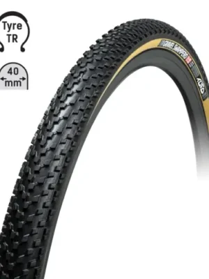 TUFO - plášť Gravel Swampero, 40Cx700 mm, bezdušový, černá / béžová, skládací Vysoce Kvalitní
