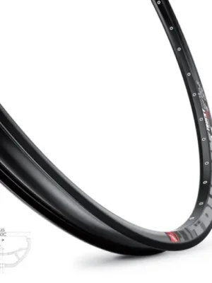 Expresní Doručení MACH1 - ráfek TRUCKY 30 DISC 622 x 30, 36 děr, černý