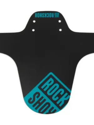 Vysoce Kvalitní ROCK SHOX - blatník přední MTB černý s Teal potiskem