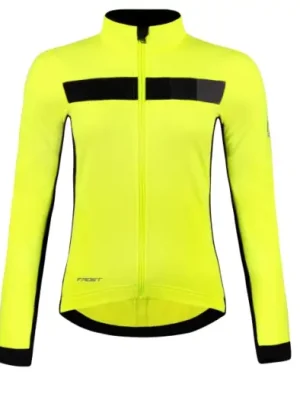 Akční Cena FORCE - dámská bunda Frost Lady softshell černá/fluo XS