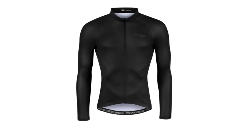 FORCE - dres PURE dlouhý rukáv, černý Expresní Doručení