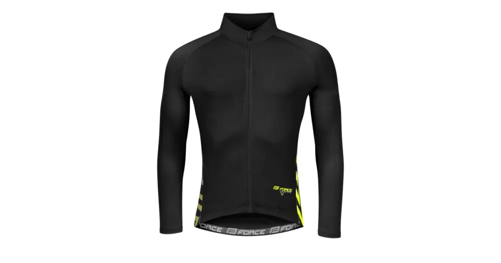 FORCE - dres SPIKE dlouhý rukáv, černo-fluo M Super Cena