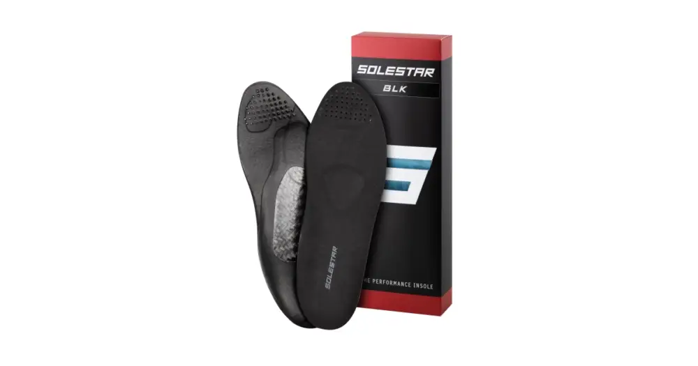 SOLESTAR - vložky do treter BLK, karbonové, černá 41 Ihned K Objednání