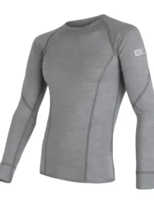 Výprodej SENSOR - pánské triko MERINO ACTIVE sv.šedá XL