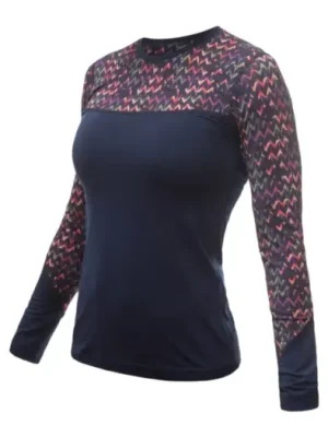 Nízká Cena SENSOR - dámské triko MERINO IMPRESS deep blue/origami S
