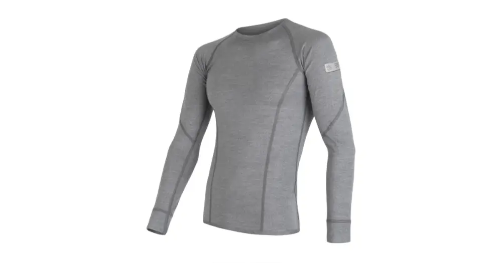 Expresní Doručení SENSOR - pánské triko MERINO ACTIVE sv.šedá