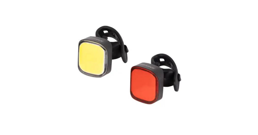 Vysoce Kvalitní FORCE - sada světel COB 2.0 USB přední + zadní