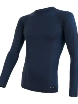 SENSOR - triko MERINO DF modrá XL Originální