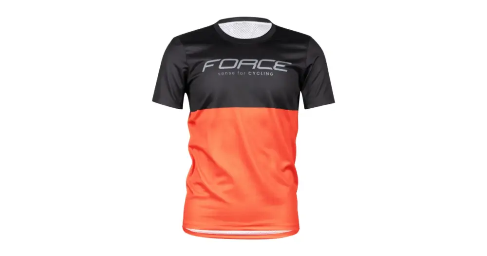 FORCE - dětský dres Kid MTB Cheery černá/oranžová Doprava Zdarma