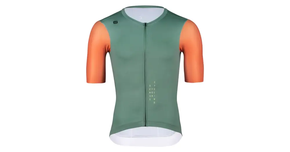 Nízká Cena FORCE - dres Limit krátký rukáv zelená/oranžová