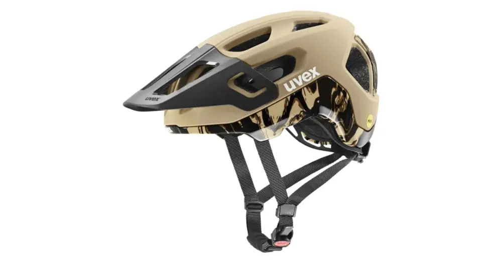 UVEX - helma React MIPS béžová/matná černá 52-56 cm Časově Omezené