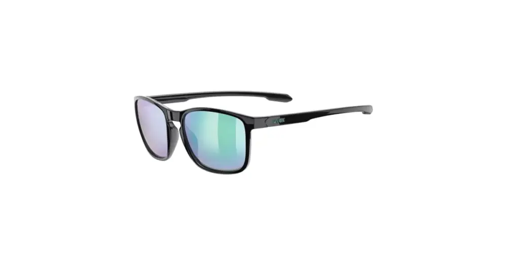 Autentický UVEX - brýle LGL 52 Black/Mirror Green