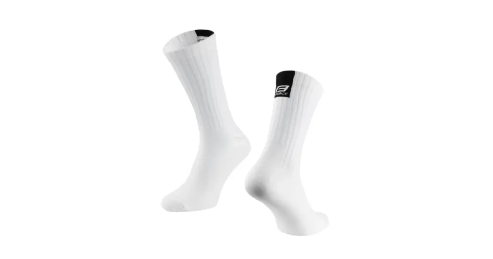 FORCE - ponožky Ribbon bílá L/XL (42-46) Autentický