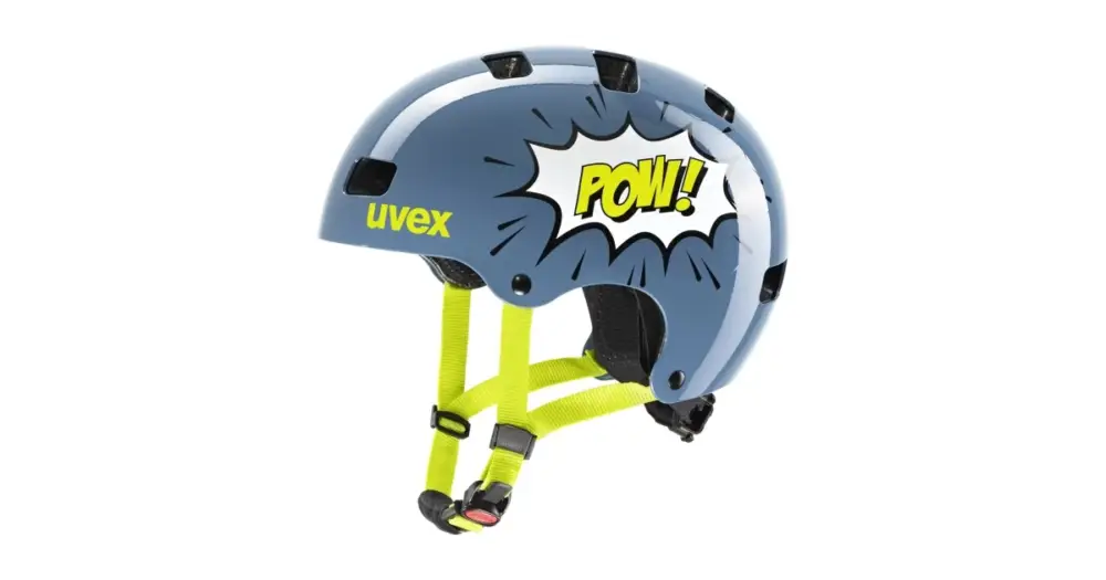 UVEX - dětská helma Kid 3 Stone Blue Pow modrá Značkový