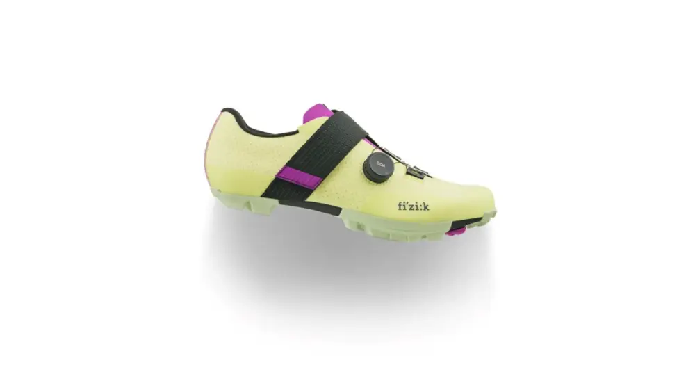 FIZIK - tretry Vento Ferox Carbon světle zelená/fialová 43 Omezená Nabídka
