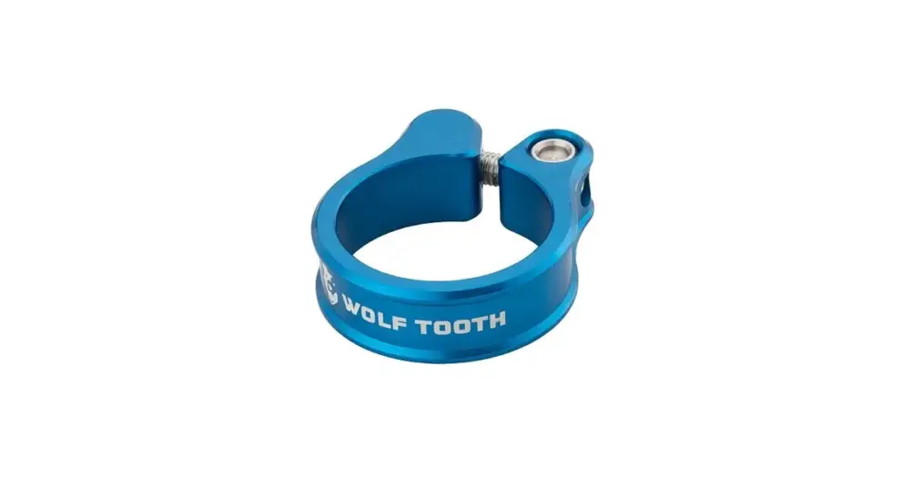 WOLF TOOTH - sedlová objímka 34.9mm modrá Ověřený