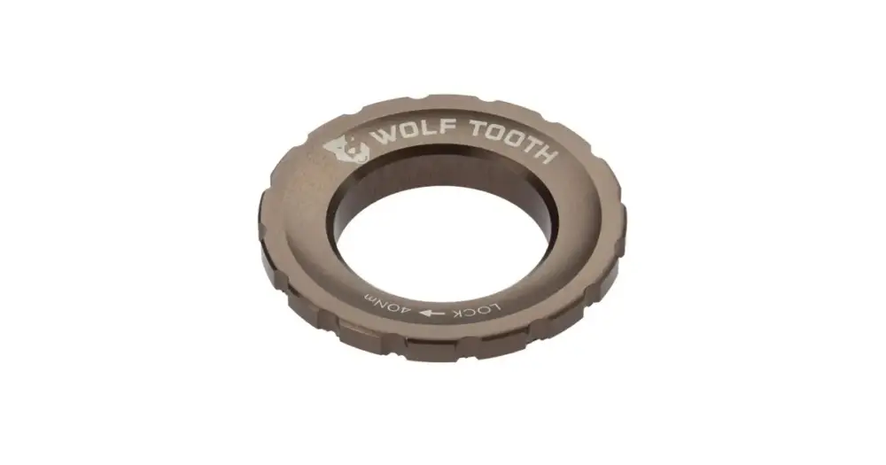 Must-Have WOLF TOOTH - matice kotouče centerlock ROTOR espresso