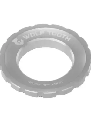 WOLF TOOTH - matice kotouče centerlock ROTOR stříbrná Akční Nabídka