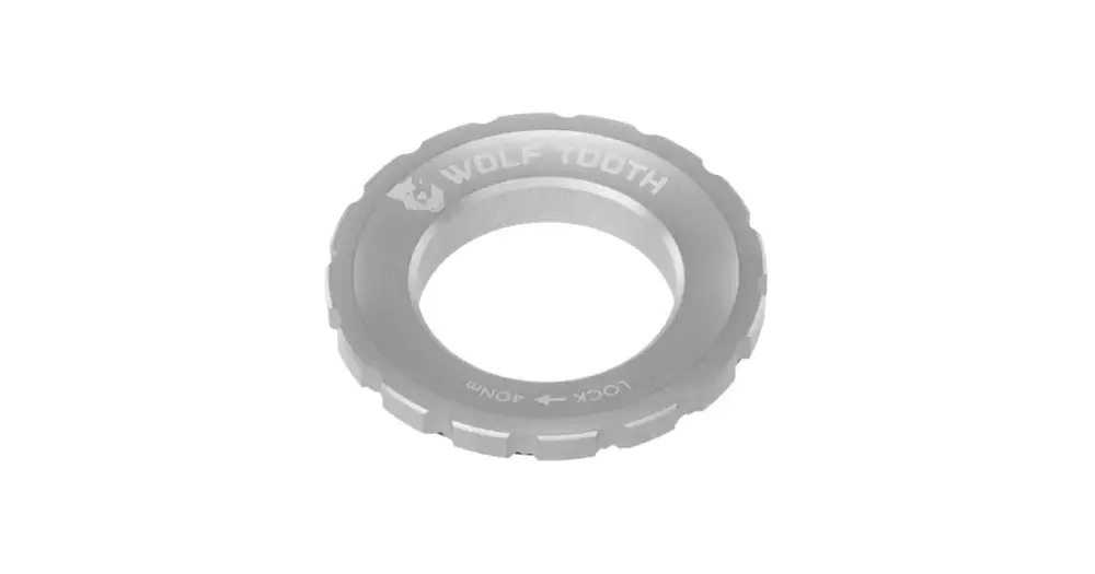 WOLF TOOTH - matice kotouče centerlock ROTOR stříbrná Akční Nabídka