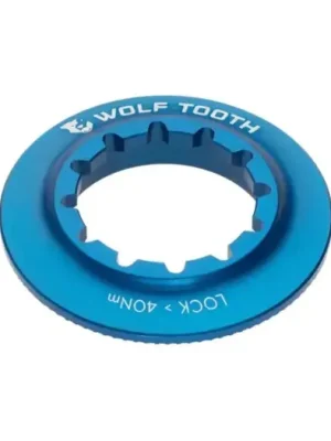 WOLF TOOTH - matice kotouče centerlock ROTOR INTERNAL SPLINE modrá Značkový