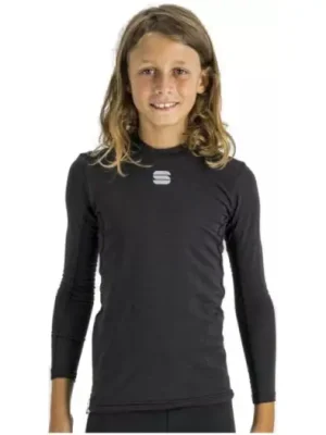 Výhodná Nabídka SPORTFUL - dětské funkční triko Td mid long sleeve kid top, black 140