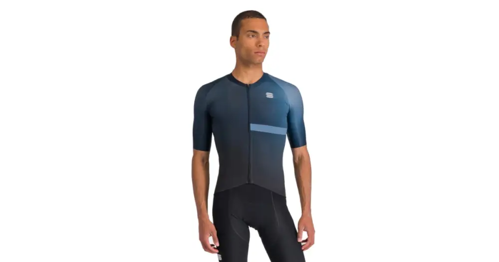 Super Cena SPORTFUL - dres Bomber jersey, black galaxy blue M